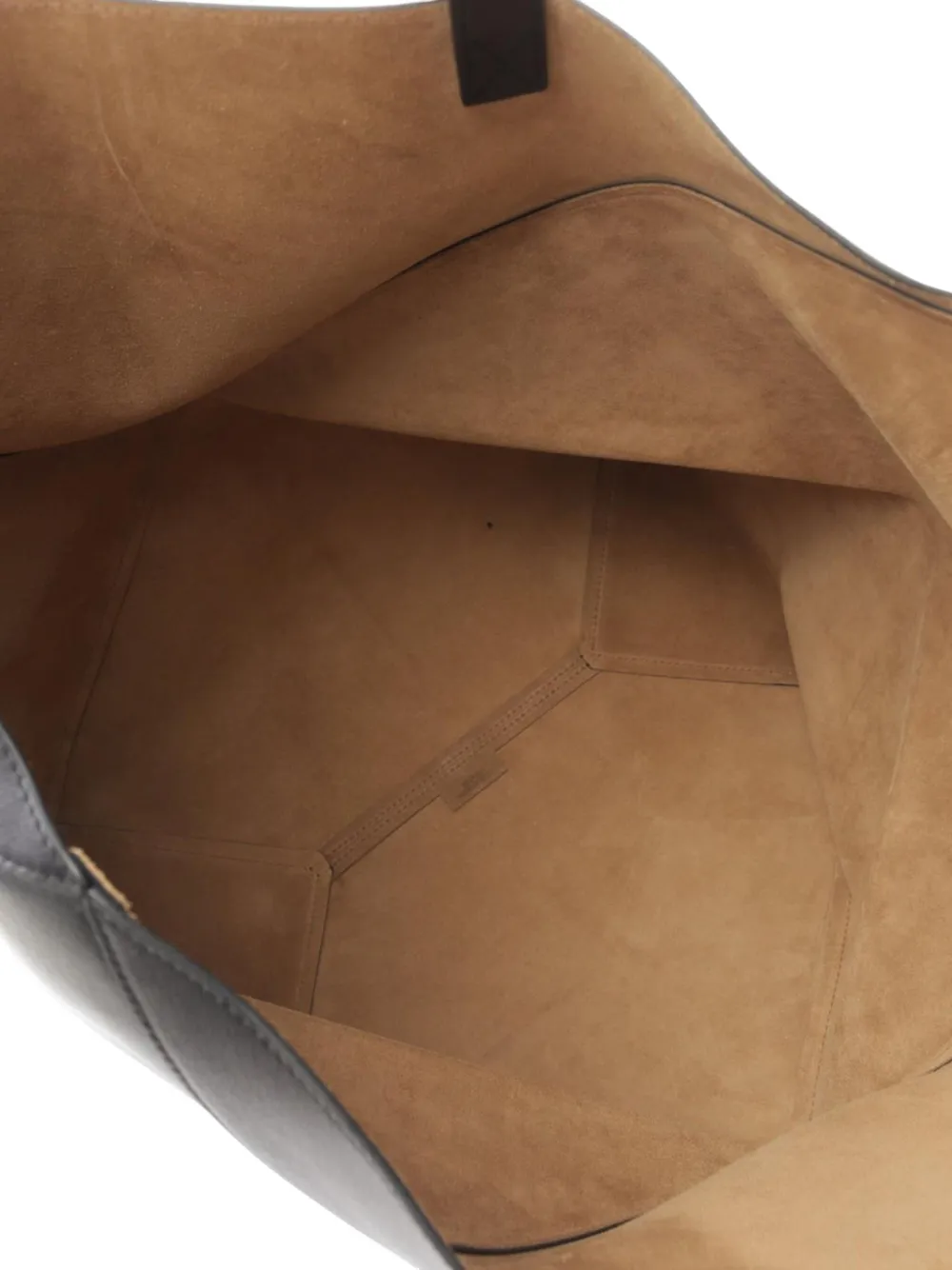 Pre-owned Loewe 2010-2025 Large Calfskin Puzzle Fold Tote Bag In Black