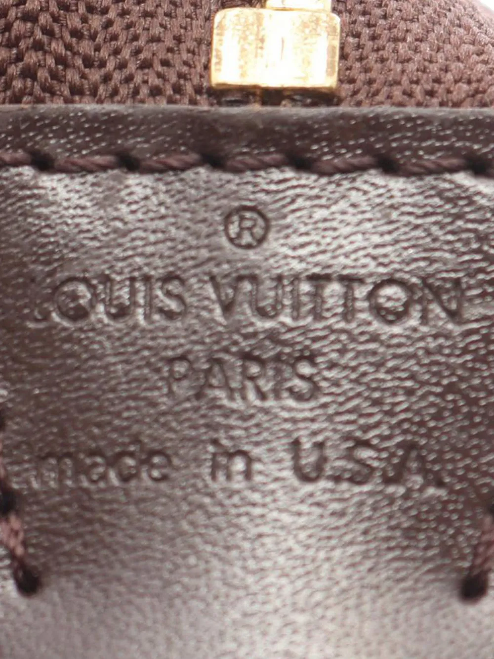 Pre-owned Louis Vuitton 2009 Damier Ebene Eva Satchel In Brown