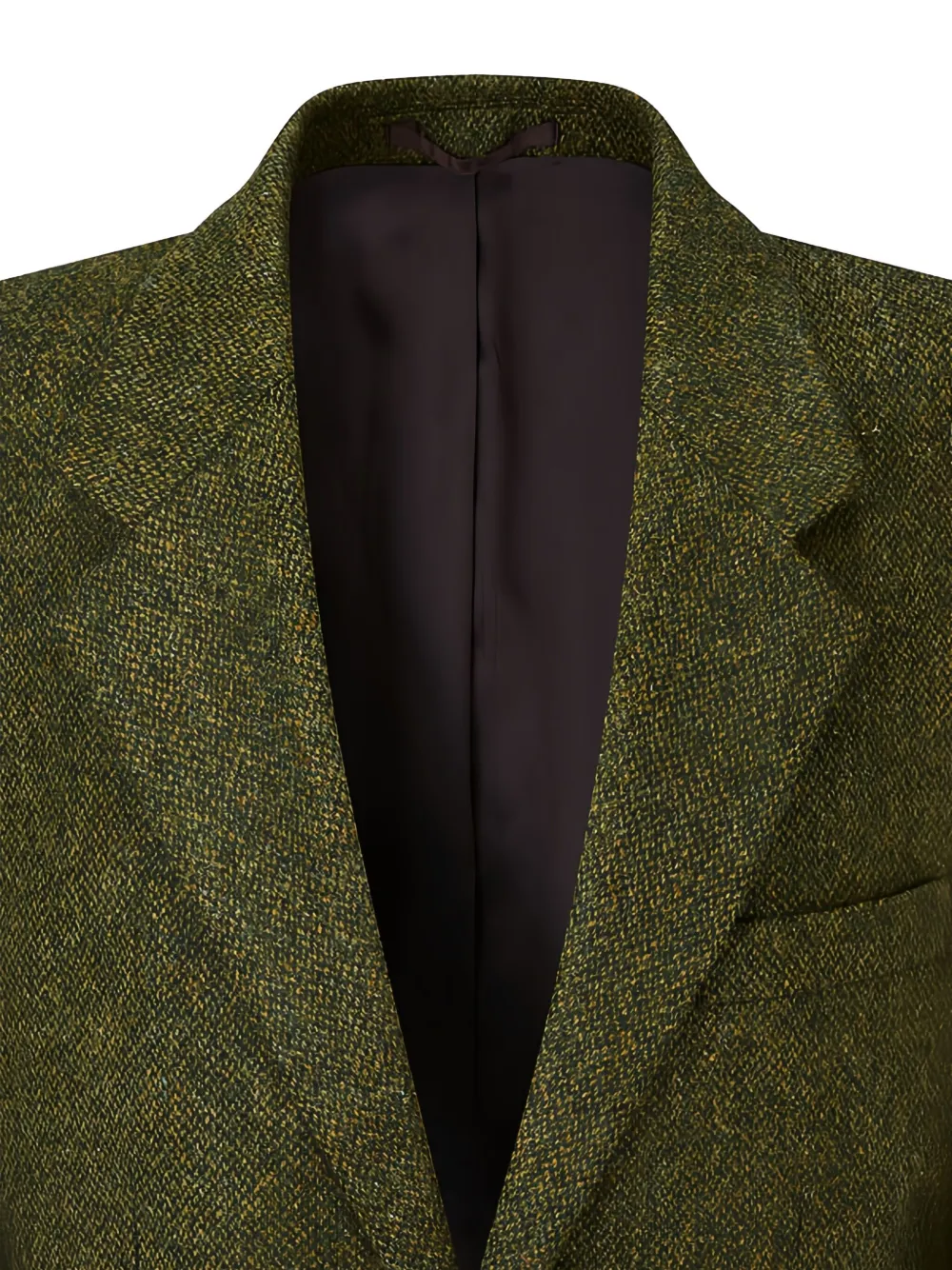 Man On The Boon. Tweed-fabric Blazer In Green