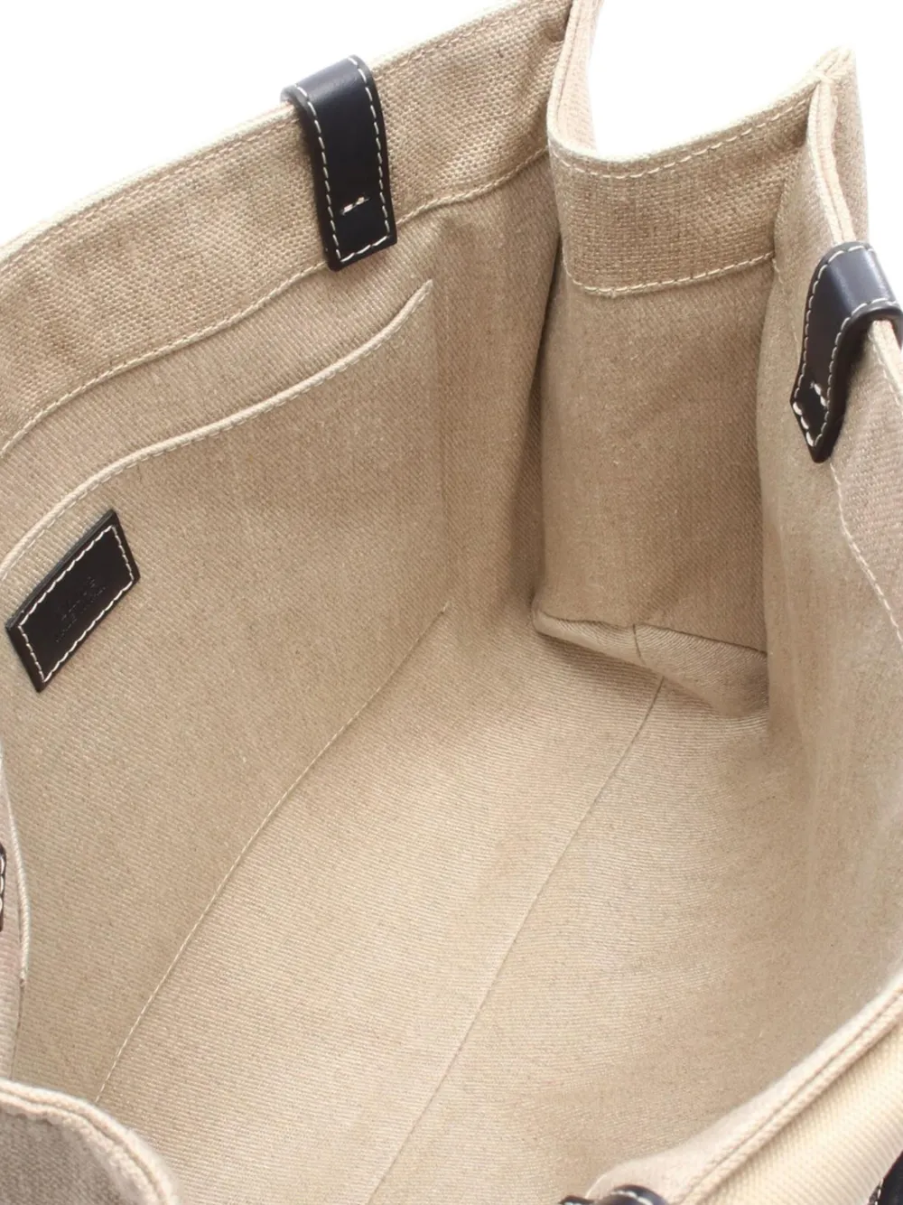 CHLOÉ Pre-owned 2010-2025 Medium Canvas Woody Tote Bag In Brown