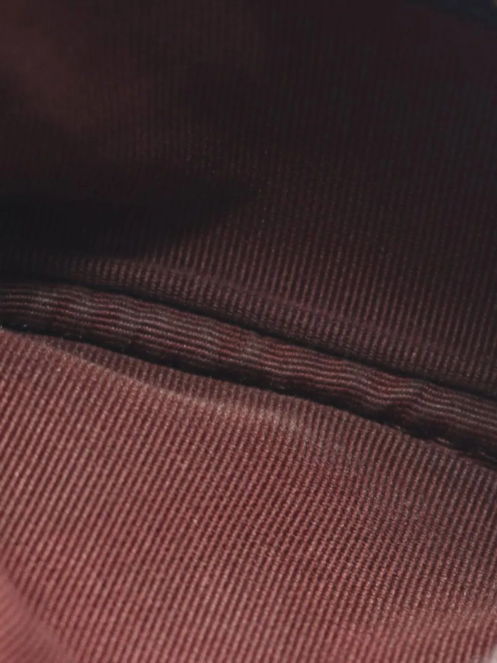 Pre-owned Chanel 2021-2025 Cc Quilted Caviar Coin Pouch In Black