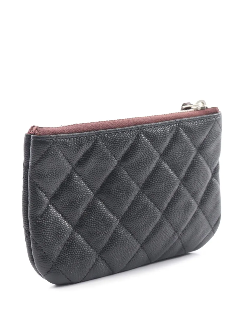 CHANEL Pre-Owned 2021-2025 CC Portemonnaie aus gestepptem Kaviarleder | Image 2