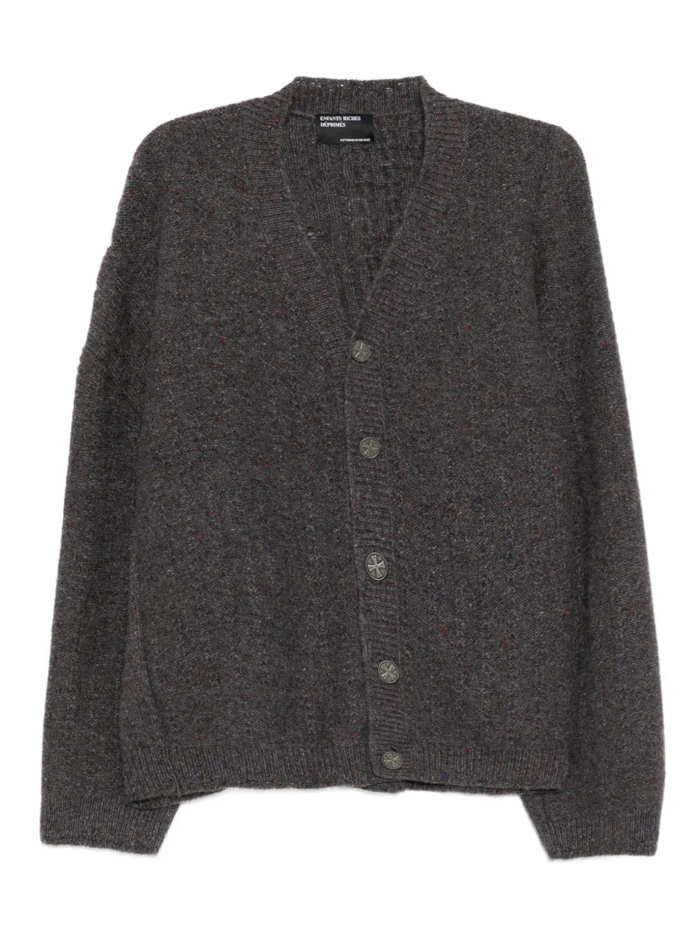 Enfants Riches Déprimés asymmetrical cardigan - Grau