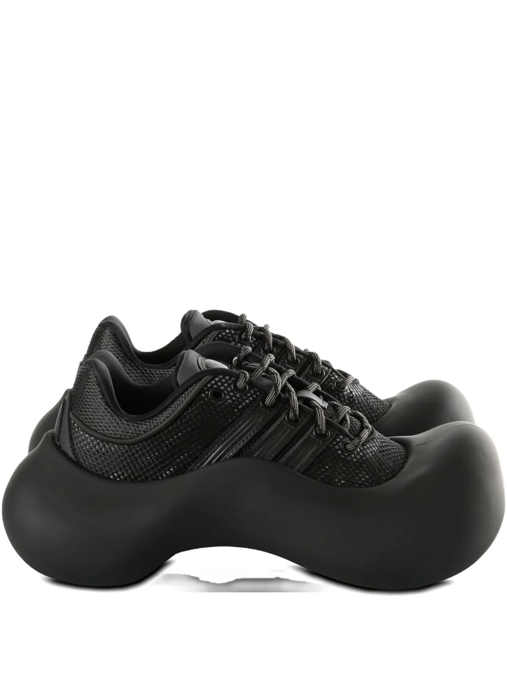 Adidas Originals X Avavav Megaride Moonrubber Sneakers In Black