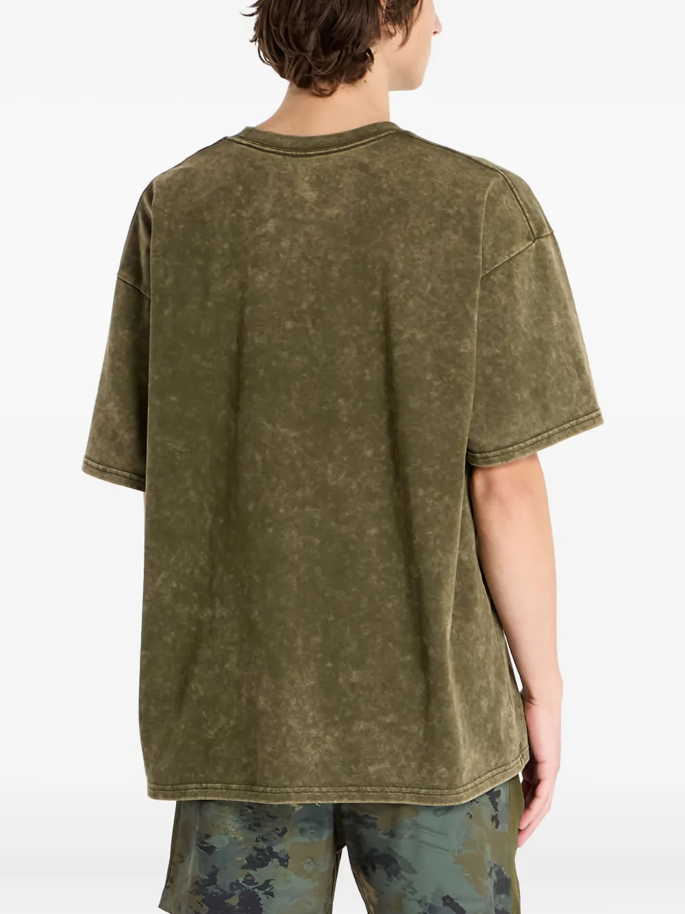 Under Armour Project Rock Patch T-shirt In Green