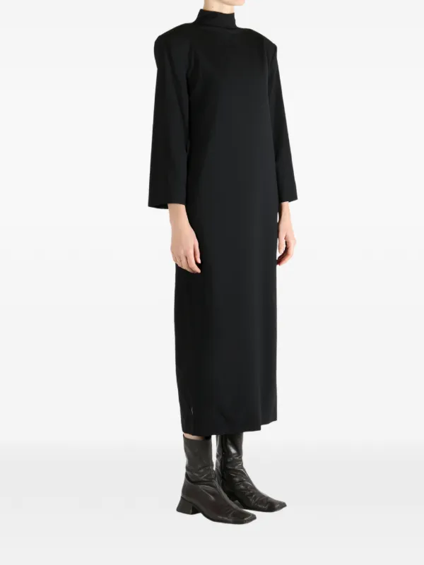 black 3 quarter sleeve dress Cotton On bella three quarter length sleeve mini dress in black