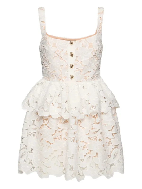 lace dress with train A Line Sweetheart Lace Appliques Romantic Wedding Dress with Train – SQOSA