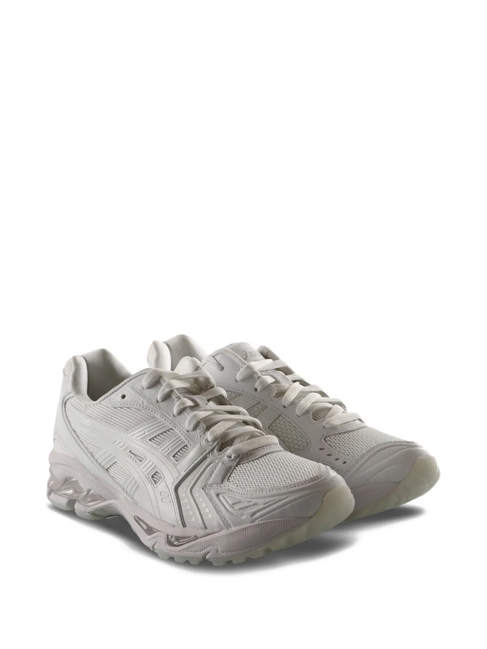 ASICS logo detail leather sneakers | High-Tops | Image 2