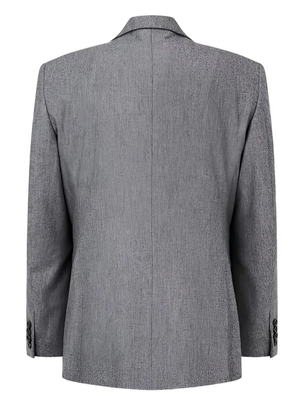 Man On The Boon. ノッチドラペル ジャケット | グレー | FARFETCH JP