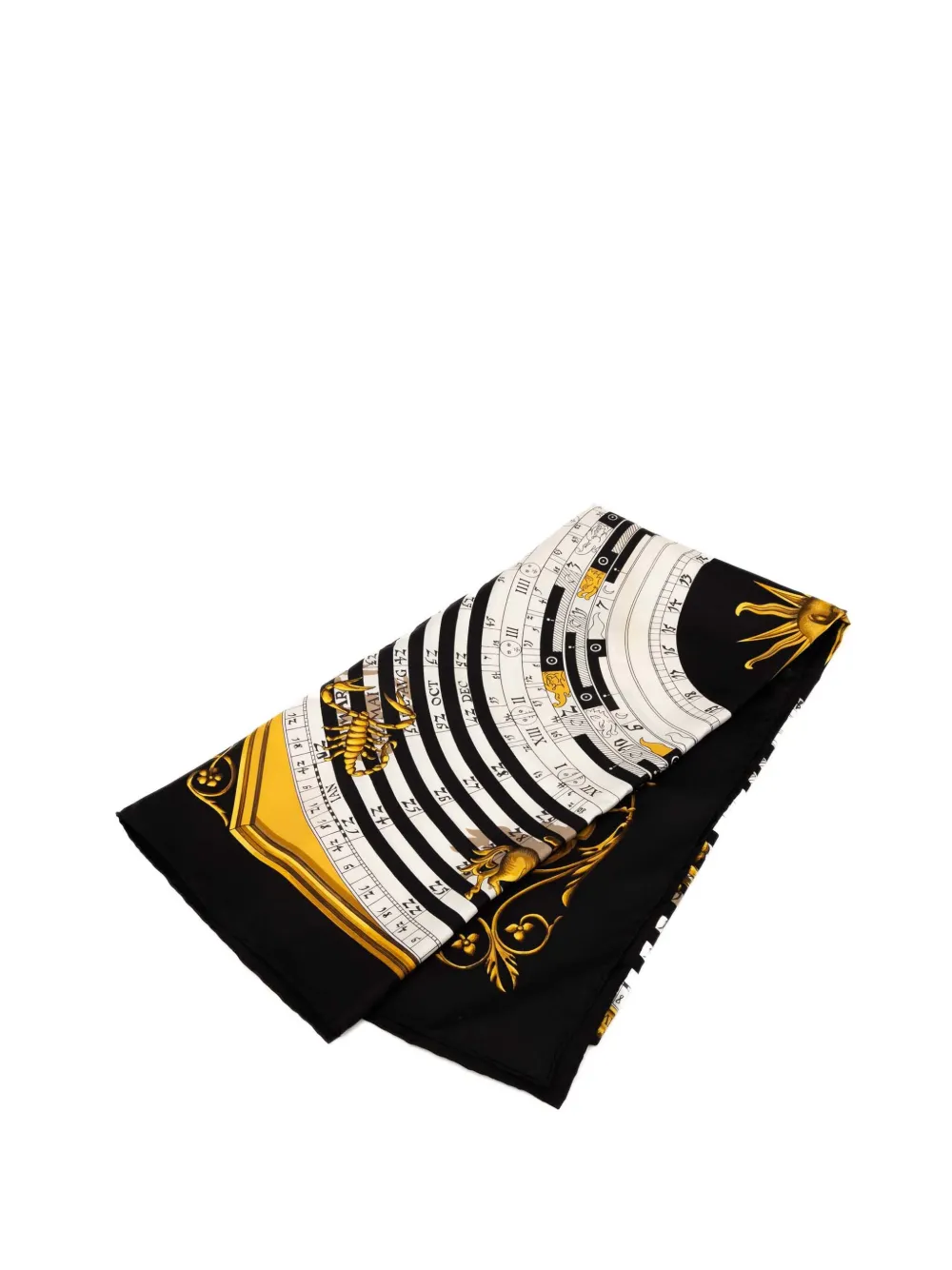Hermès Pre-Owned Foulard Astrologie Dies et Hore 90 in seta 2000-2025 | Image 2