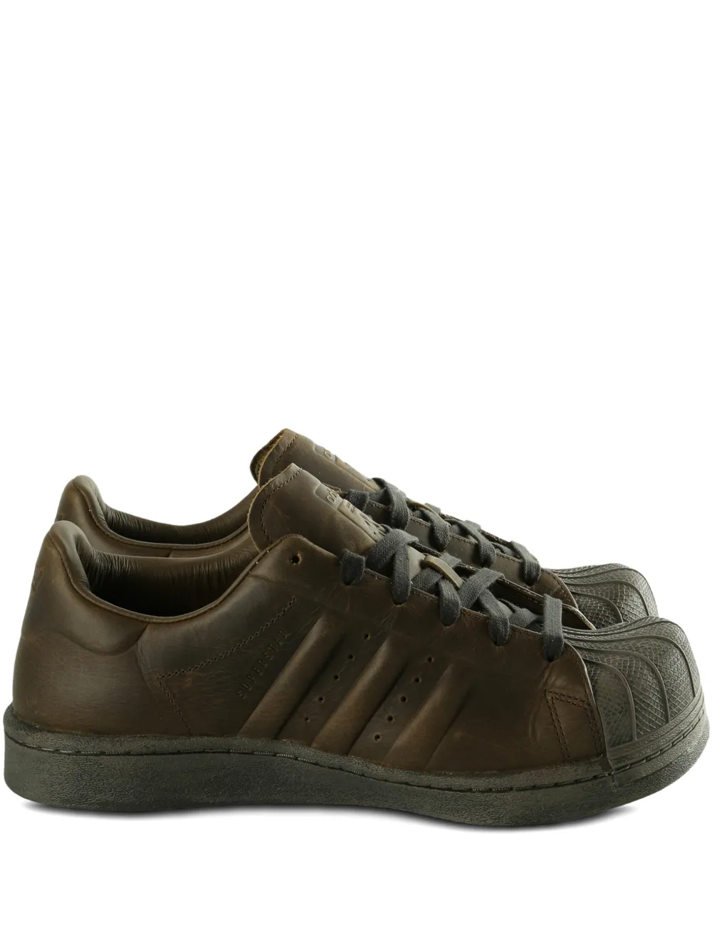 Adidas Originals X Avavav Superstar Sneakers In Green