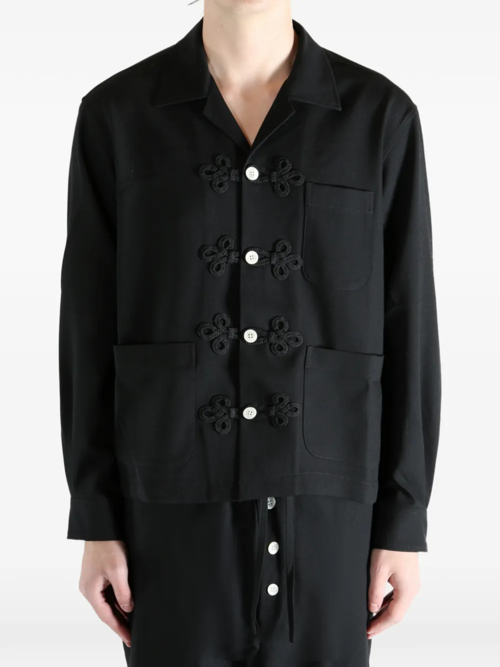 BODE Astor Trillium overhemd Zwart