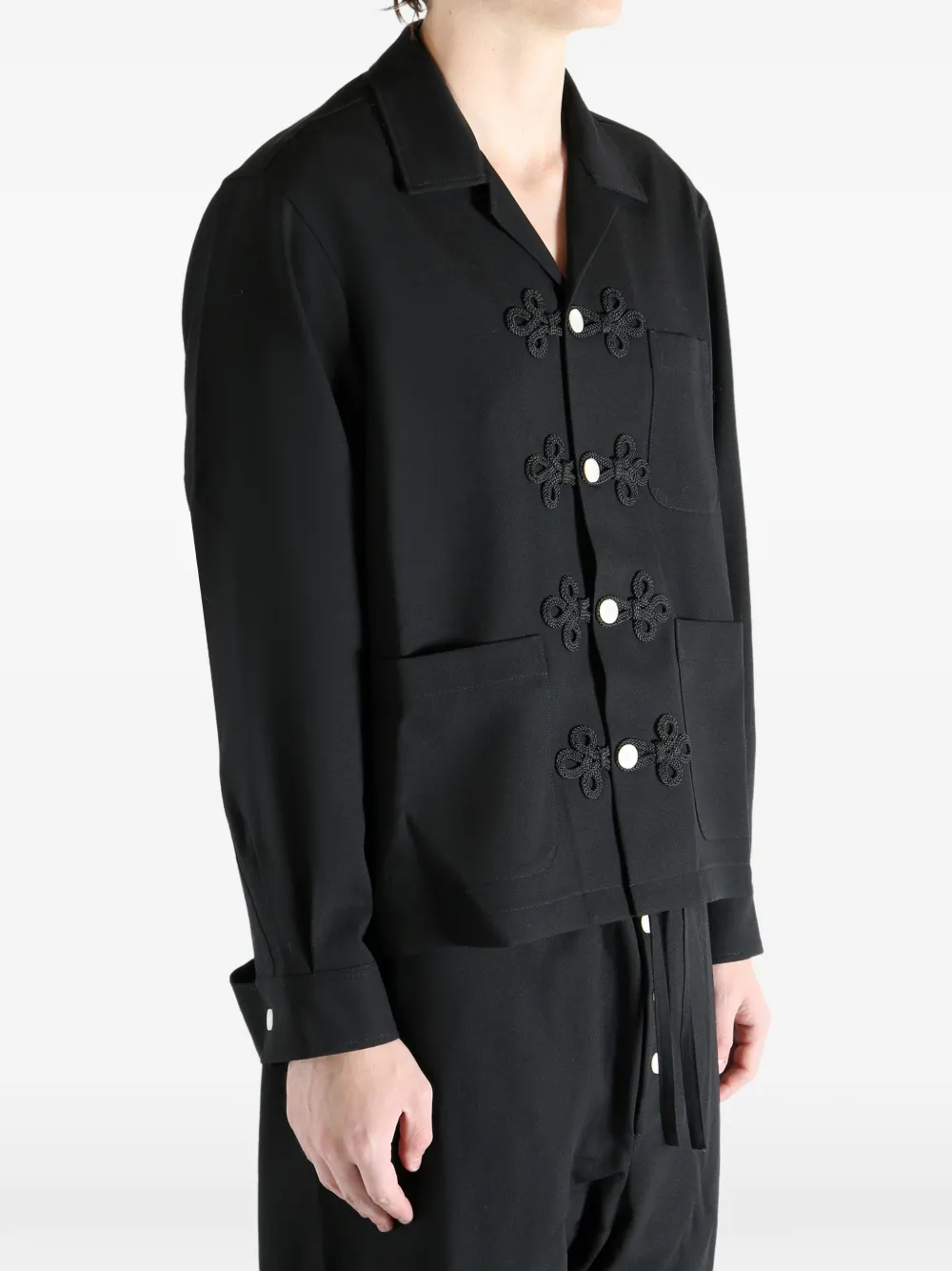 BODE Astor Trillium overhemd Zwart