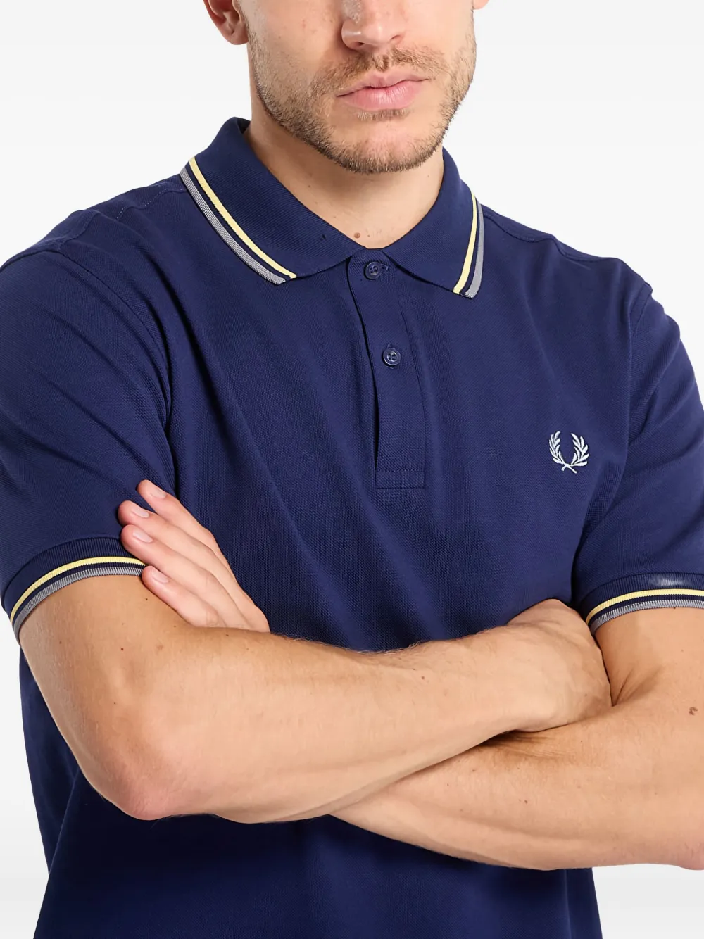 Fred Perry M3600 poloshirt met korte mouwen Blauw