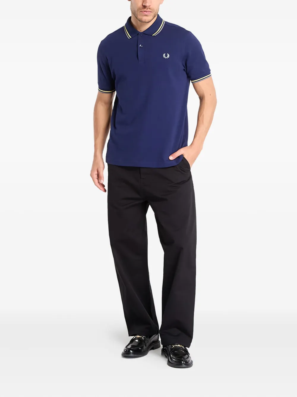 Fred Perry M3600 short-sleeve polo shirt - Blauw