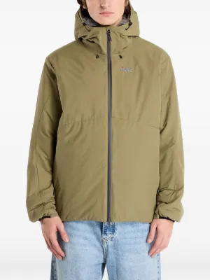 District Vision x Massimo Osti Logo Hooded Jacket | Grey | FARFETCH