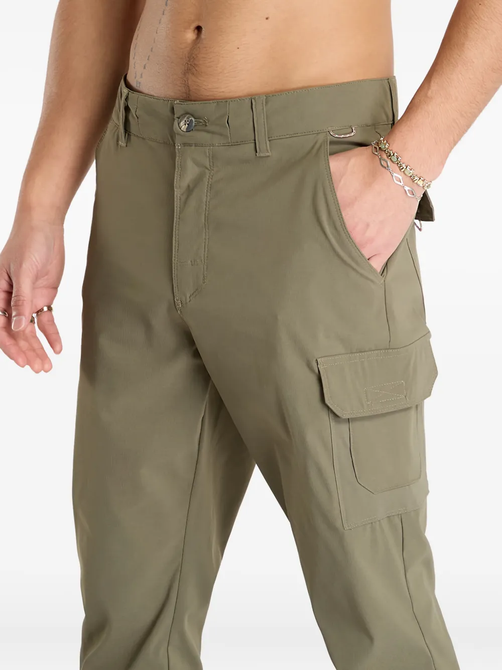 Columbia Broek met cargo zak Groen