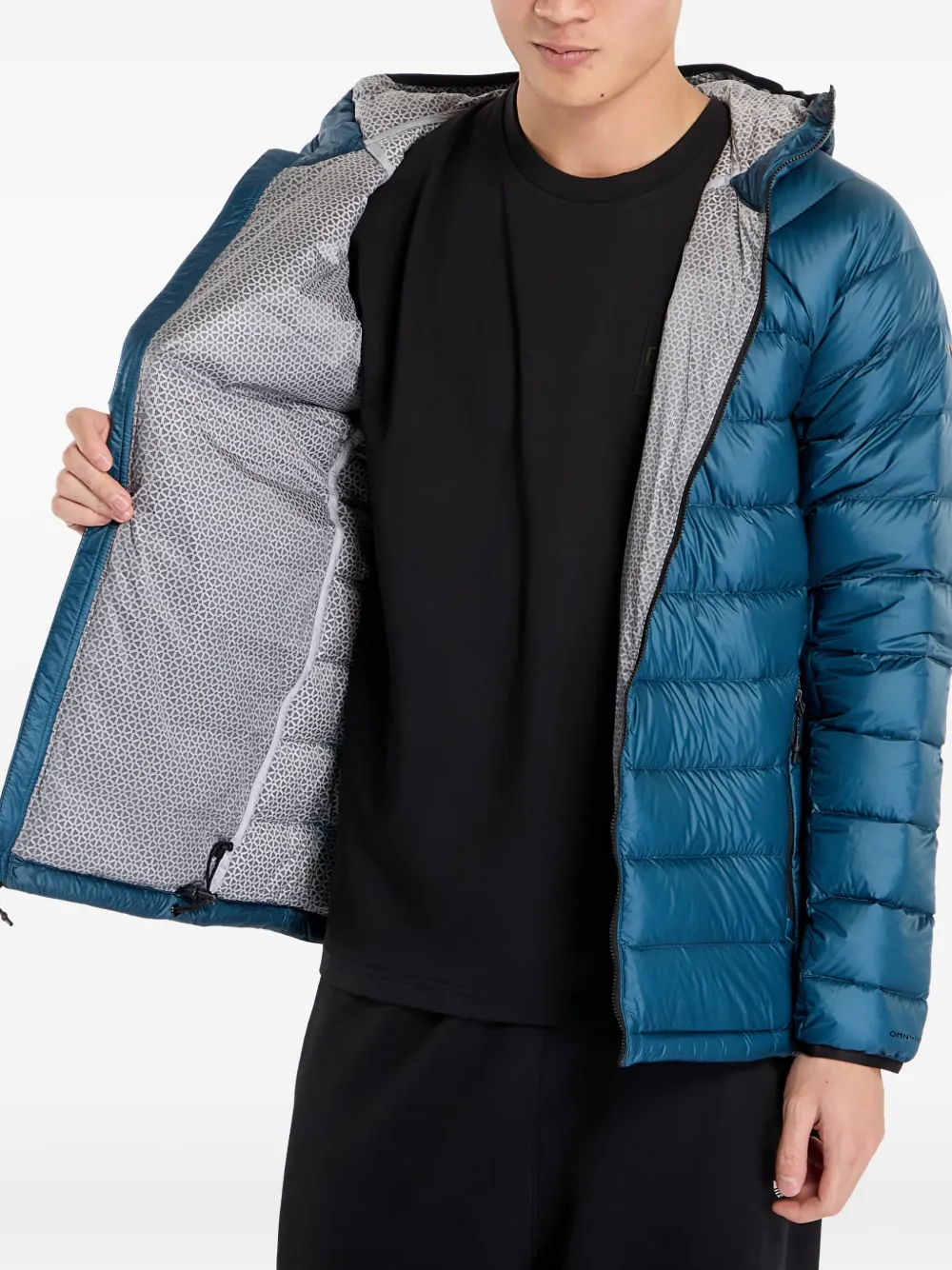 Columbia Jack met capuchon en rits Blauw