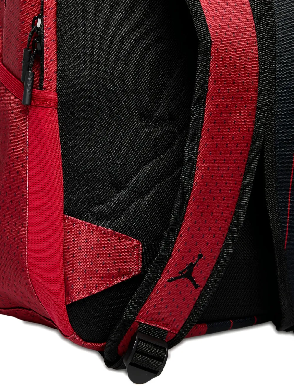 Jordan Striped-design Logo-detail Backpack In Multi