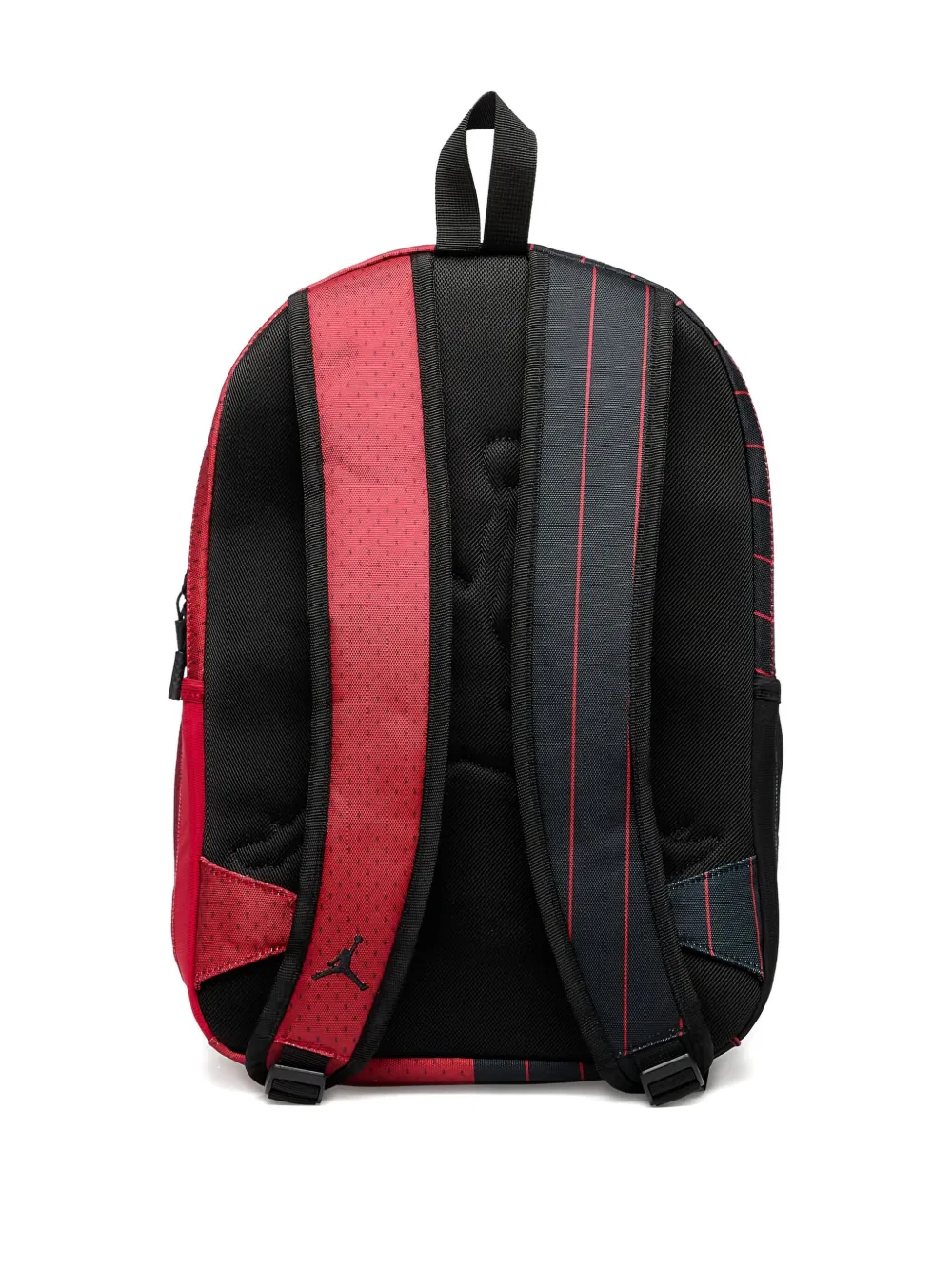 Jordan Striped-design Logo-detail Backpack In Multi