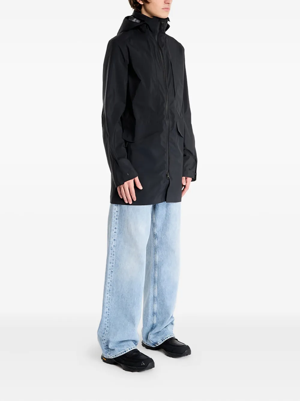 Poutnik by Tilak zip-fastening hooded coat | Raincoats | Image 2