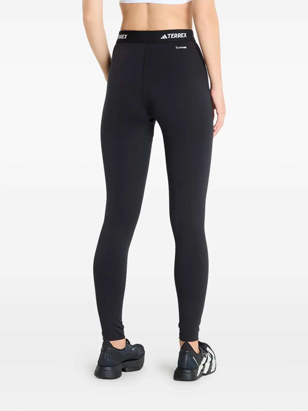 Adidas Originals Terrex Logo-detail Leggings In Blue