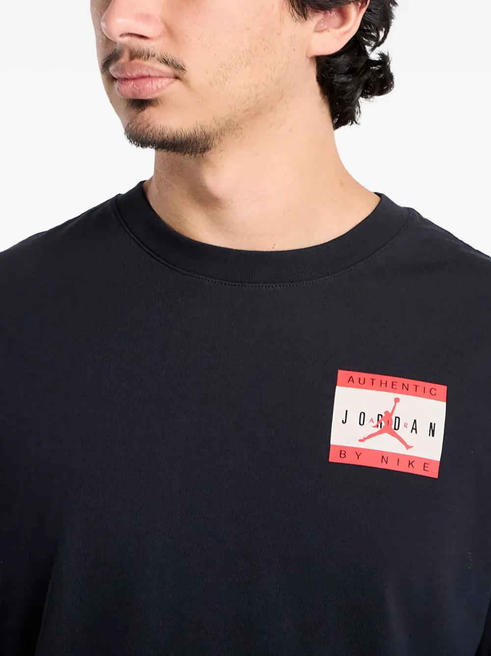 Jordan T-shirt met grafische print Zwart