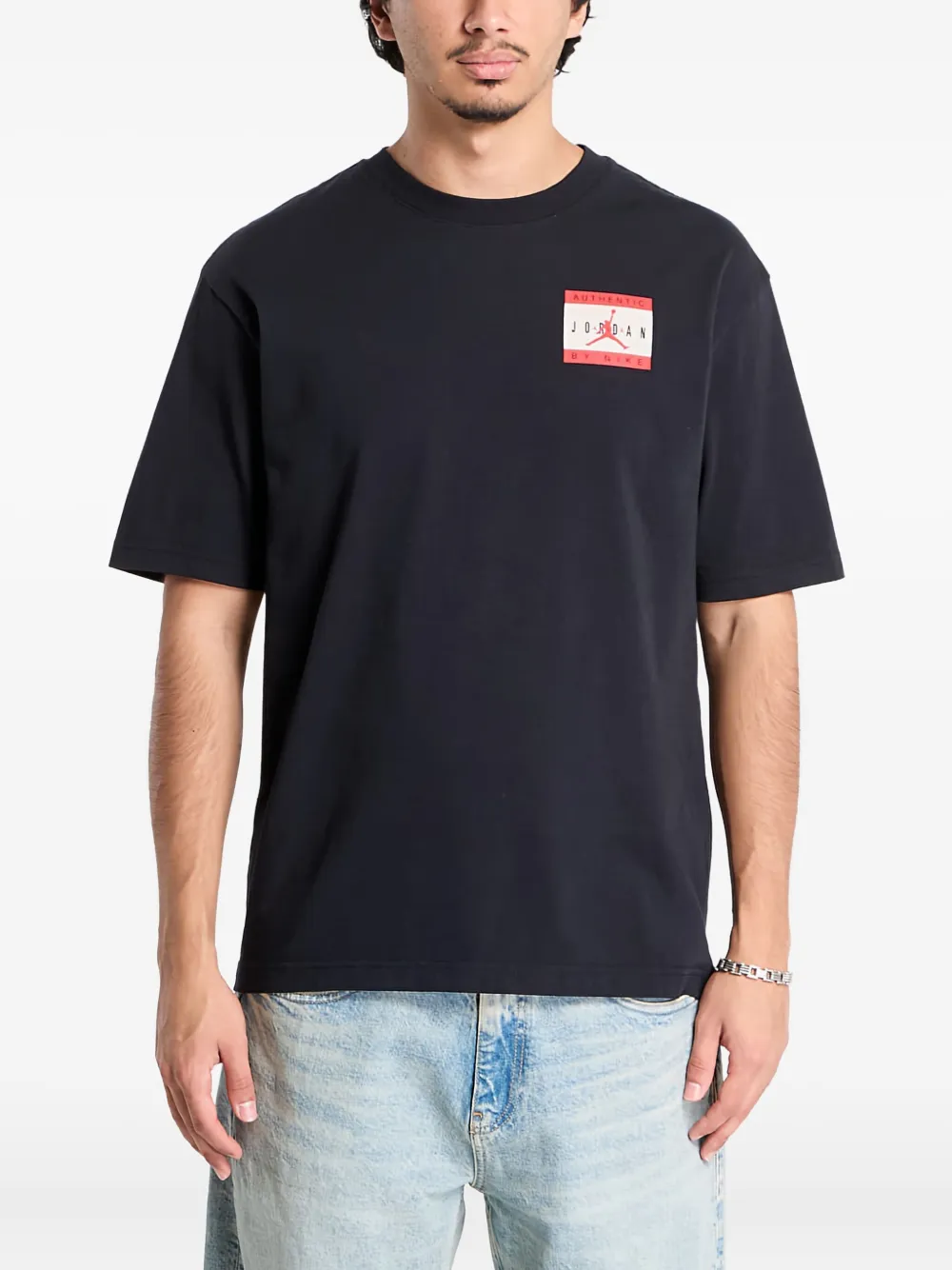 Jordan T-shirt met grafische print Zwart