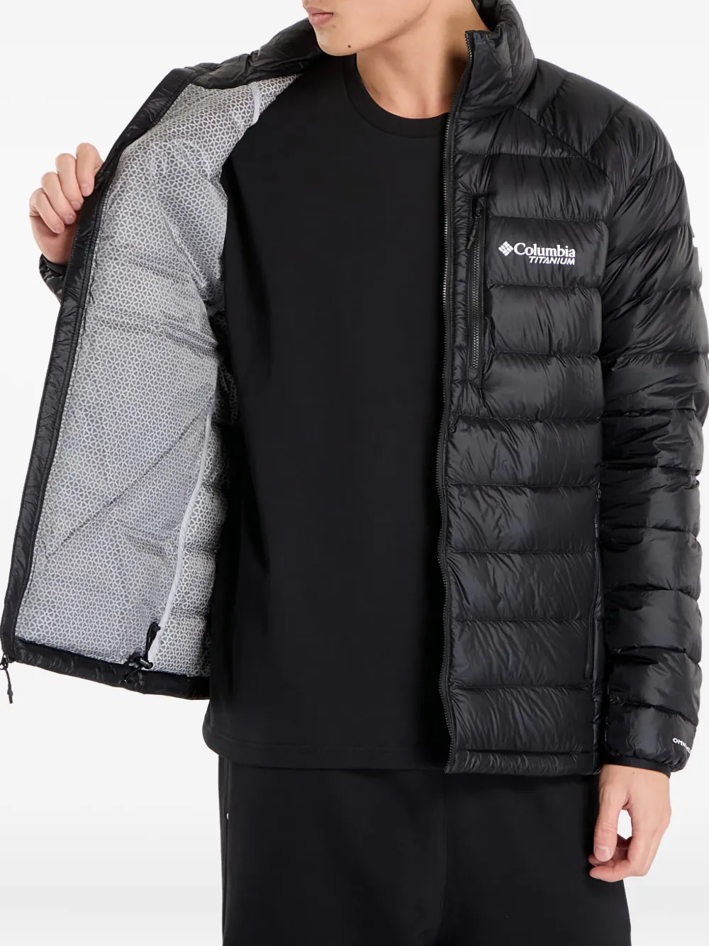 Columbia Arctic Crest™ jack met logo Zwart