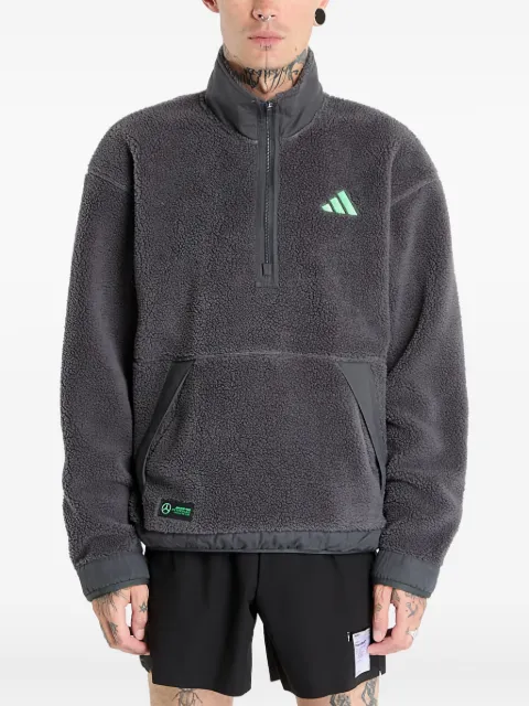 adidas half-zip sweater