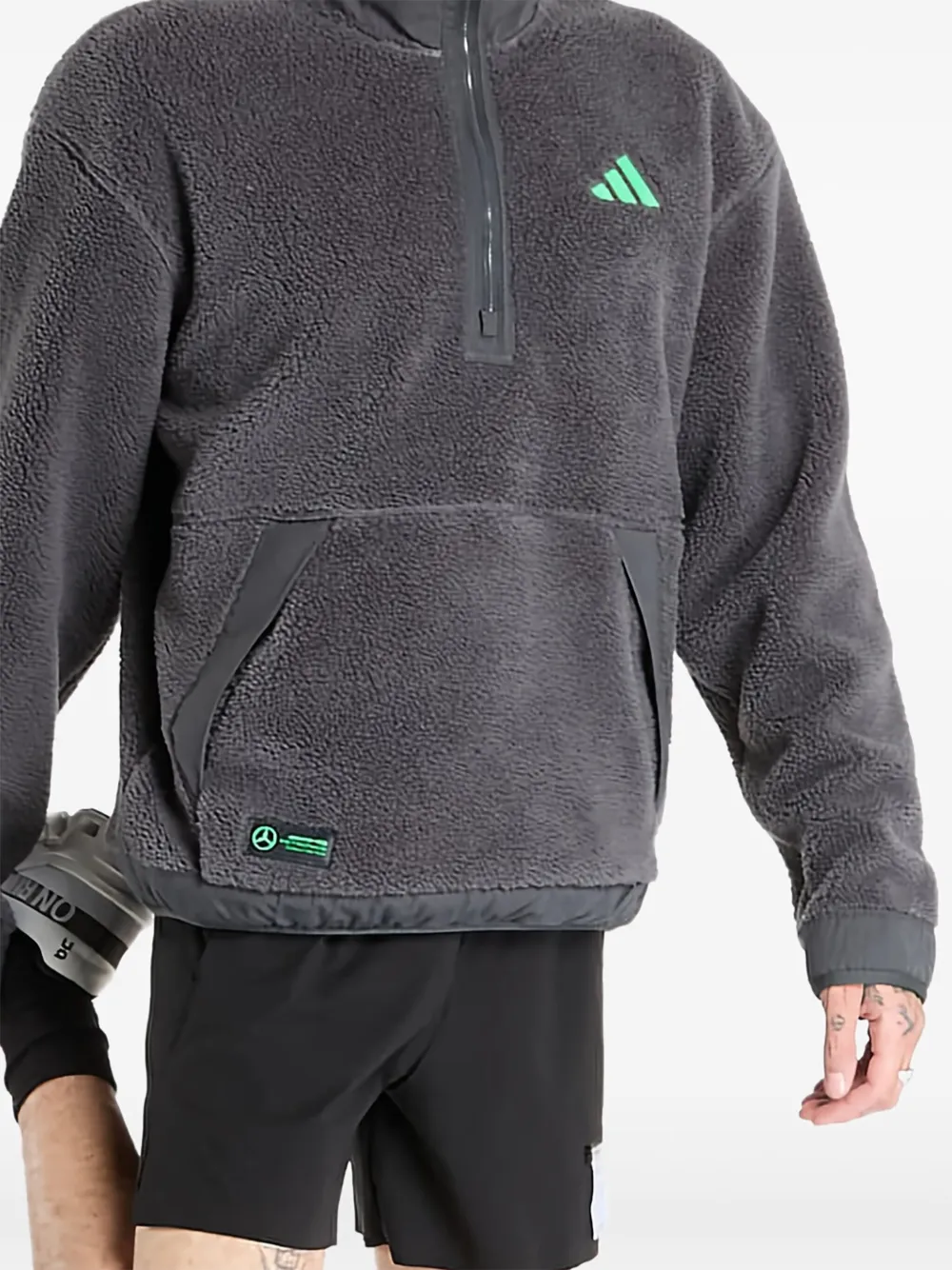 adidas Trui met halve rits Grijs