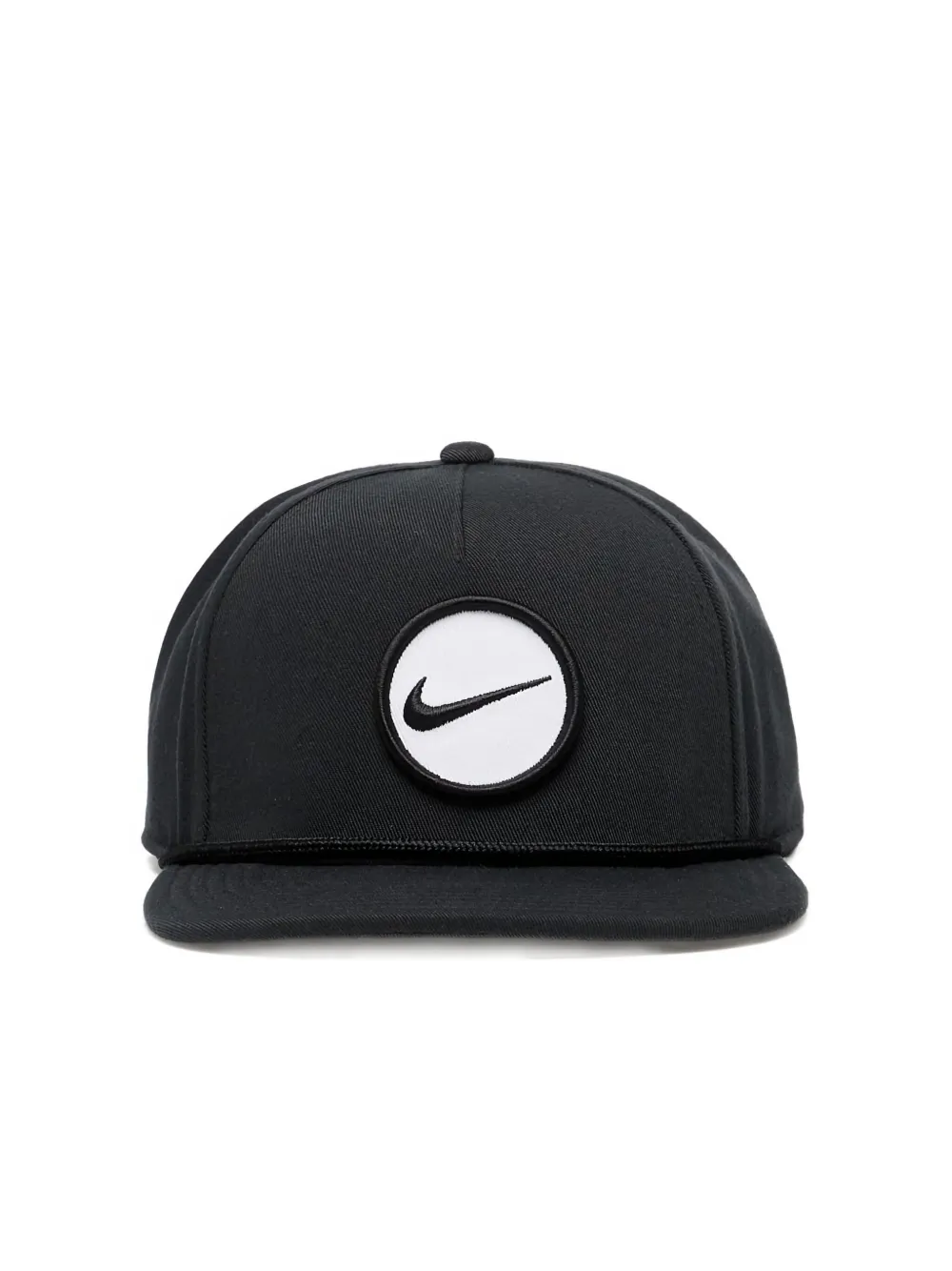Nike Logo-patch Cap In Black