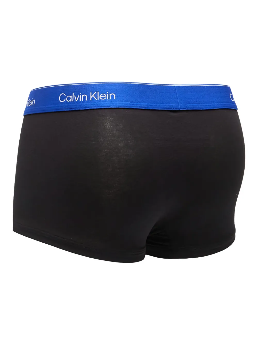 Calvin Klein Log- Waistband Boxers (pack Of Three) In Black