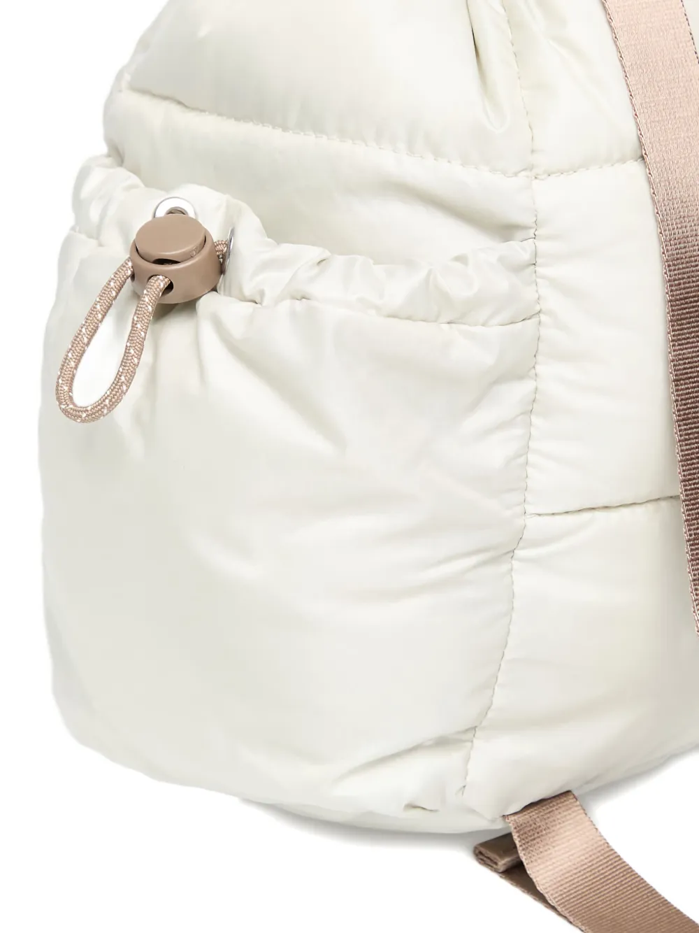 Nike Quilted-design Backpack In White