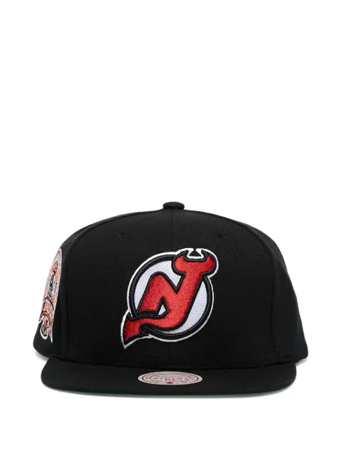 Mitchell & Ness NHL Devils logo-embroidered cap