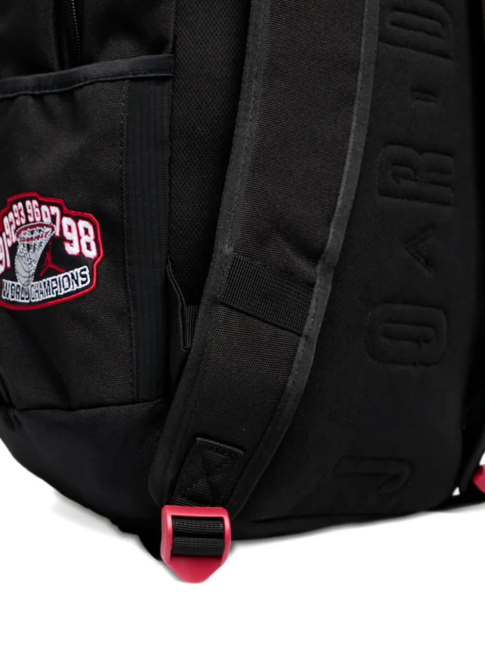 Jordan Logo-appliqué Backpack In Black