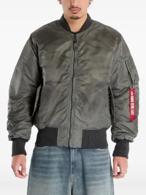 Alpha Industries MA-1 カモフラージュ ジャケット | グリーン