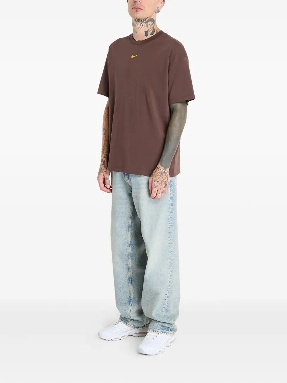 Nike x NOCTA logo-detail T-shirt - Bruin