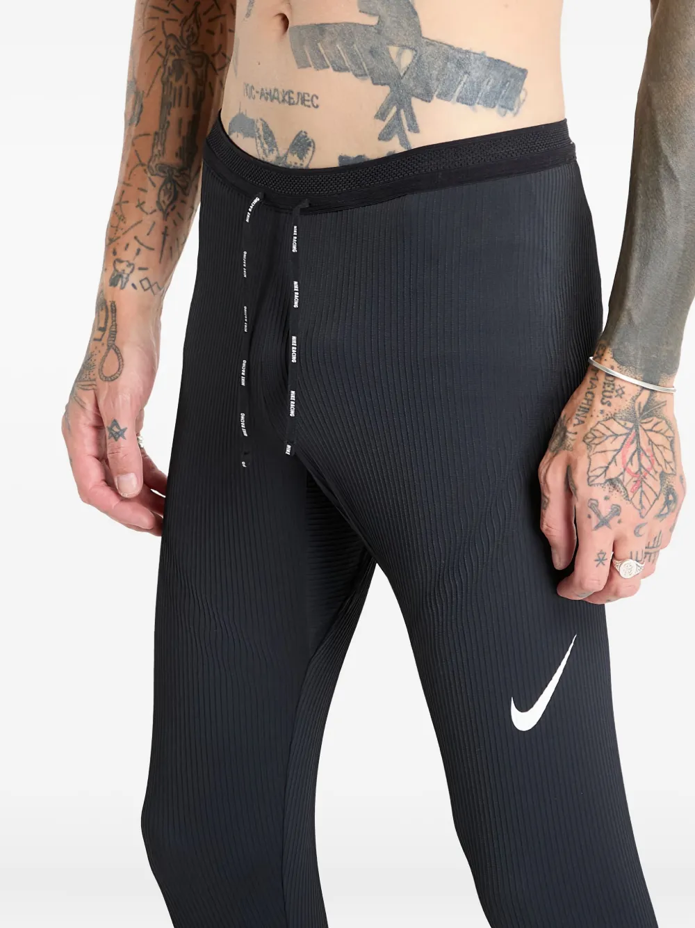 Nike Aeroswift legging met rits en zak Zwart