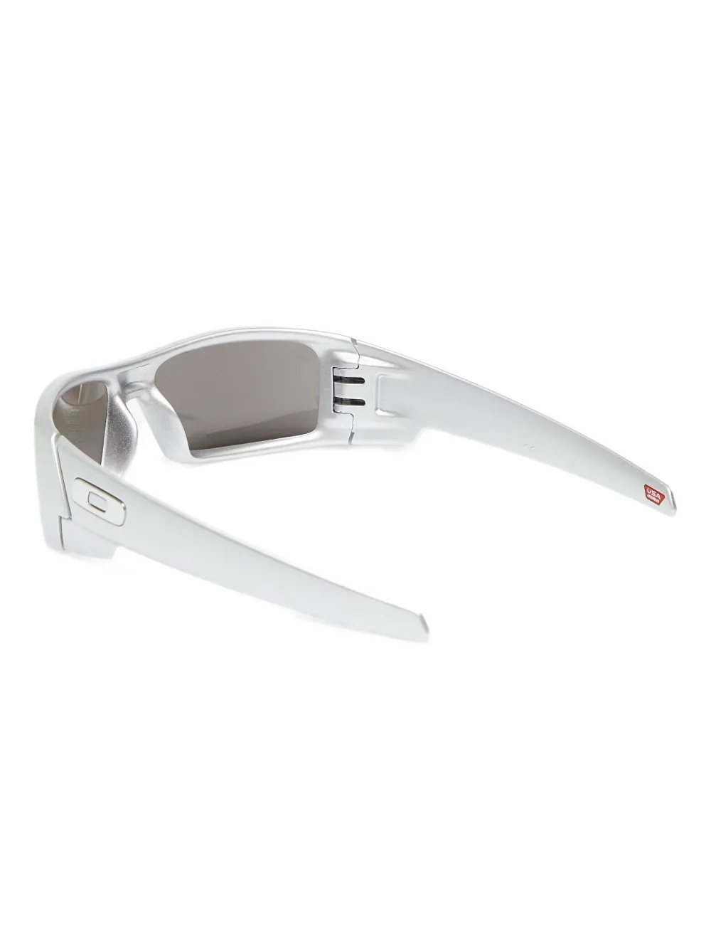 Oakley Gascan zonnebril met rechthoekig montuur Zilver