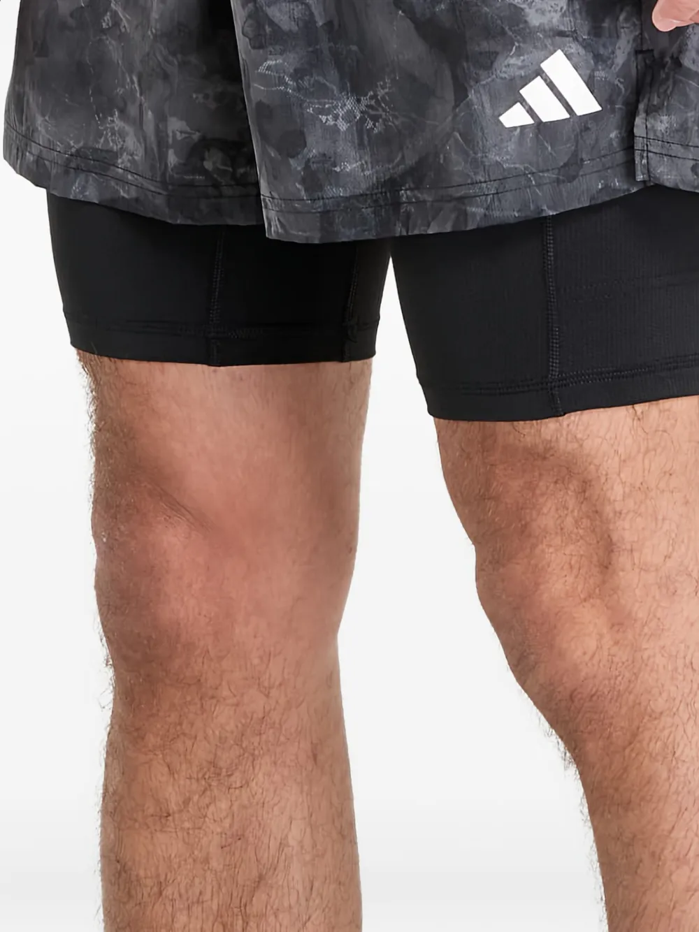 adidas Shorts met trekkoord Grijs