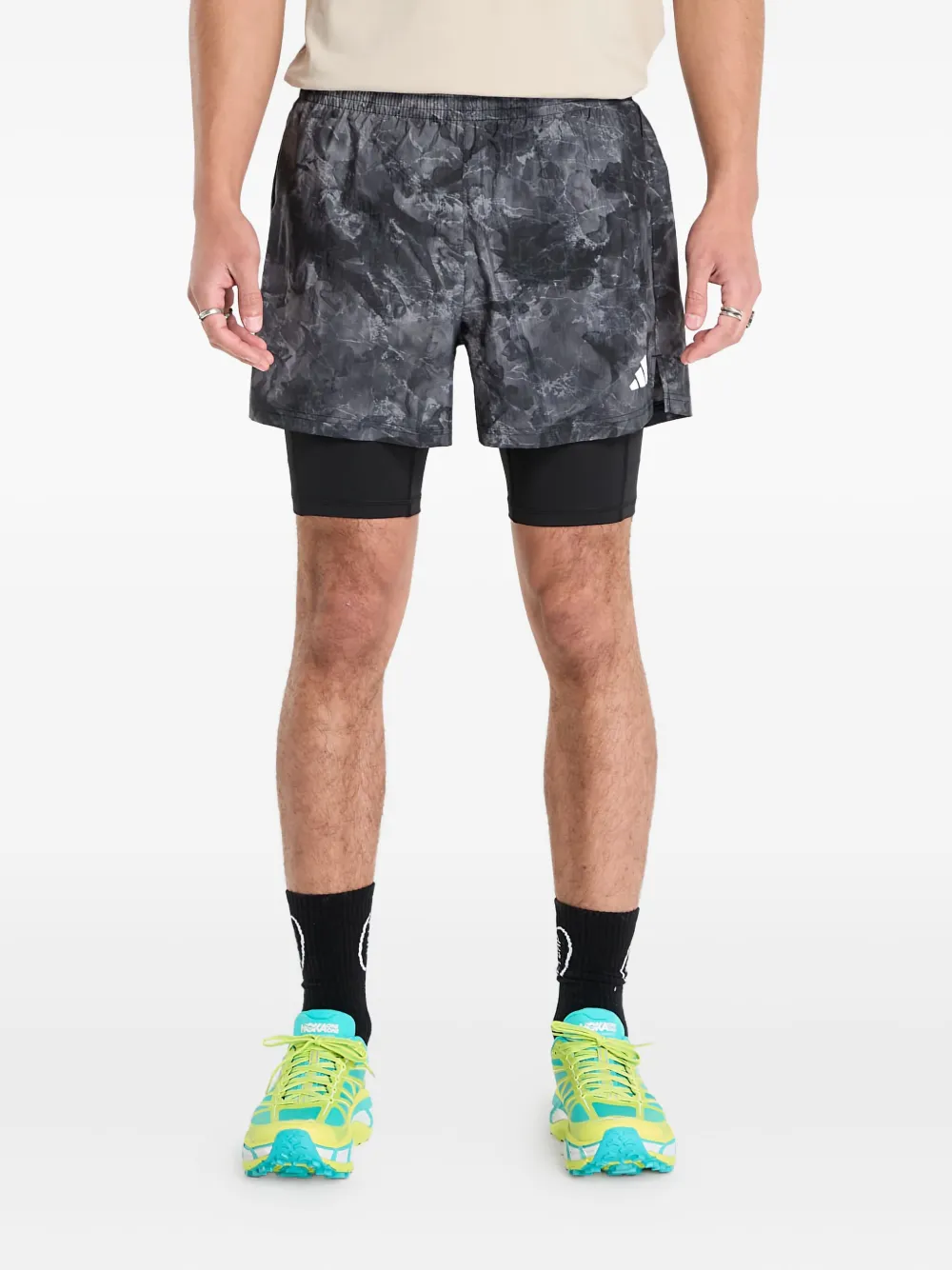 adidas drawstring-fastening shorts | Grey | Image 1