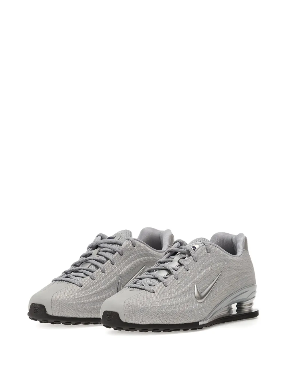 Nike Shox Z metallic-logo sneakers - Grijs