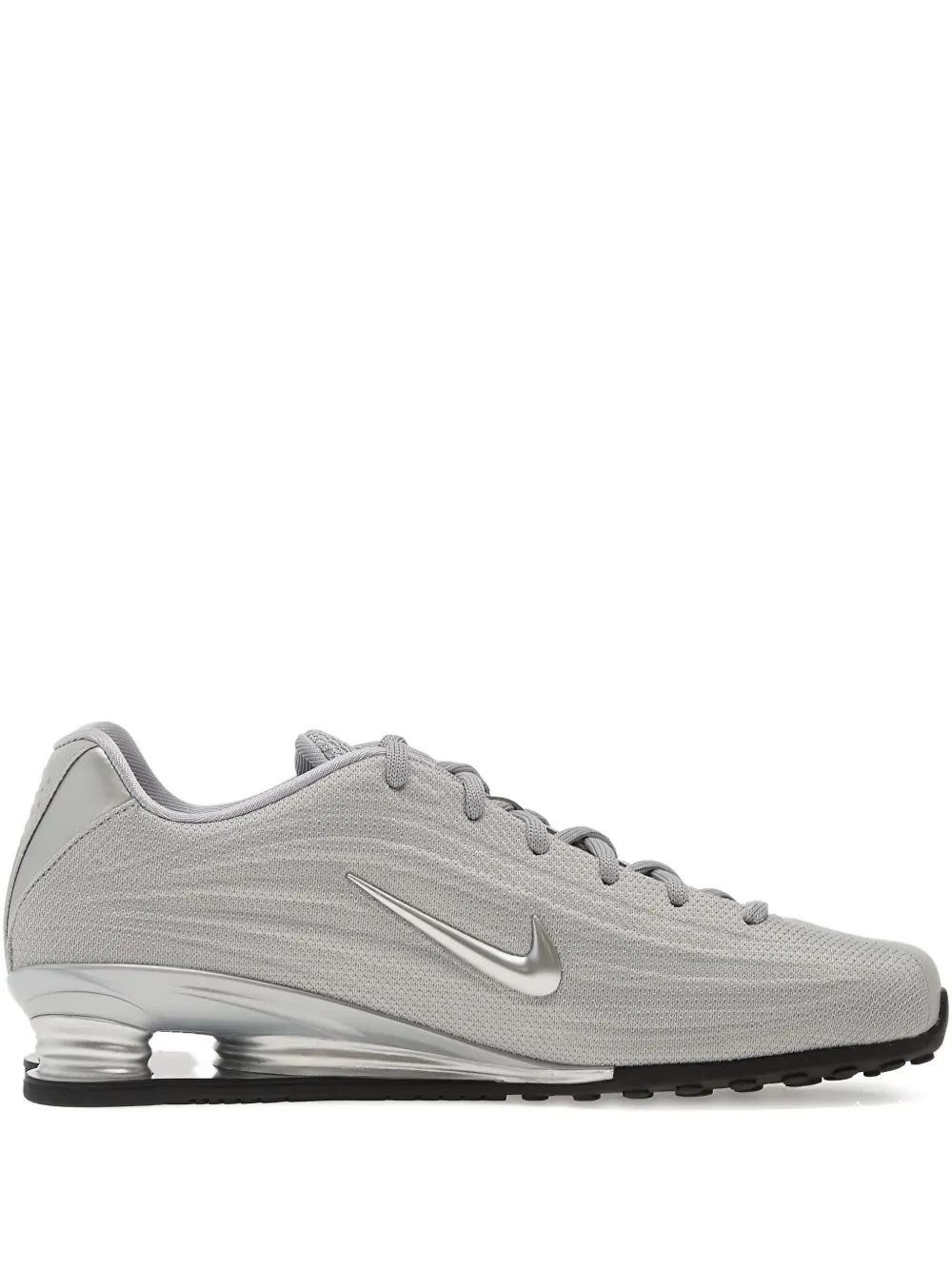 Nike Shox Z sneakers met metallic logo Grijs