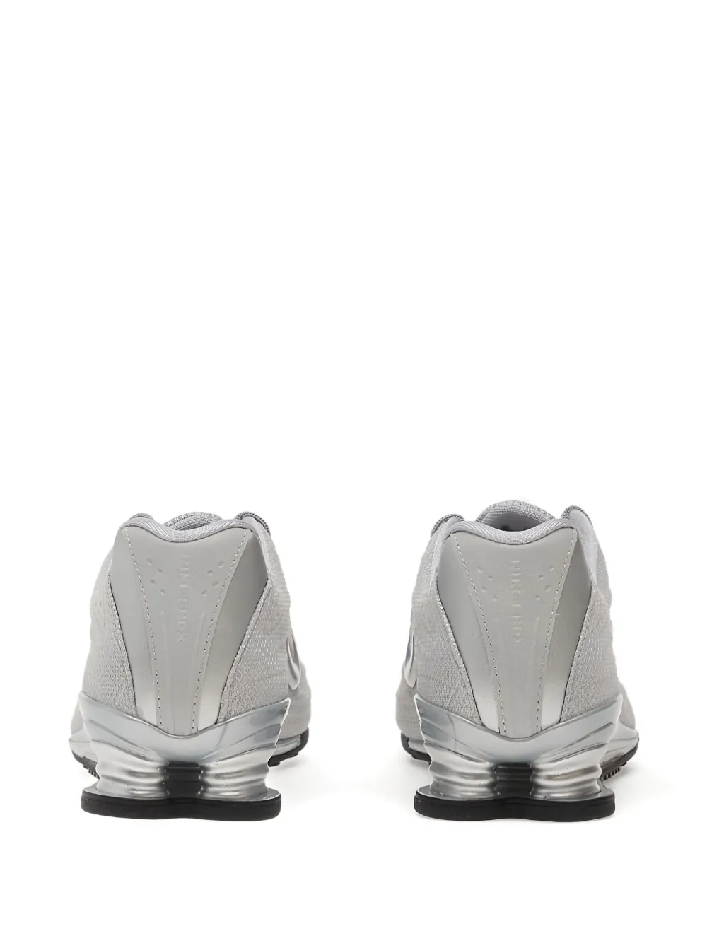 Nike Shox Z sneakers met metallic logo Grijs