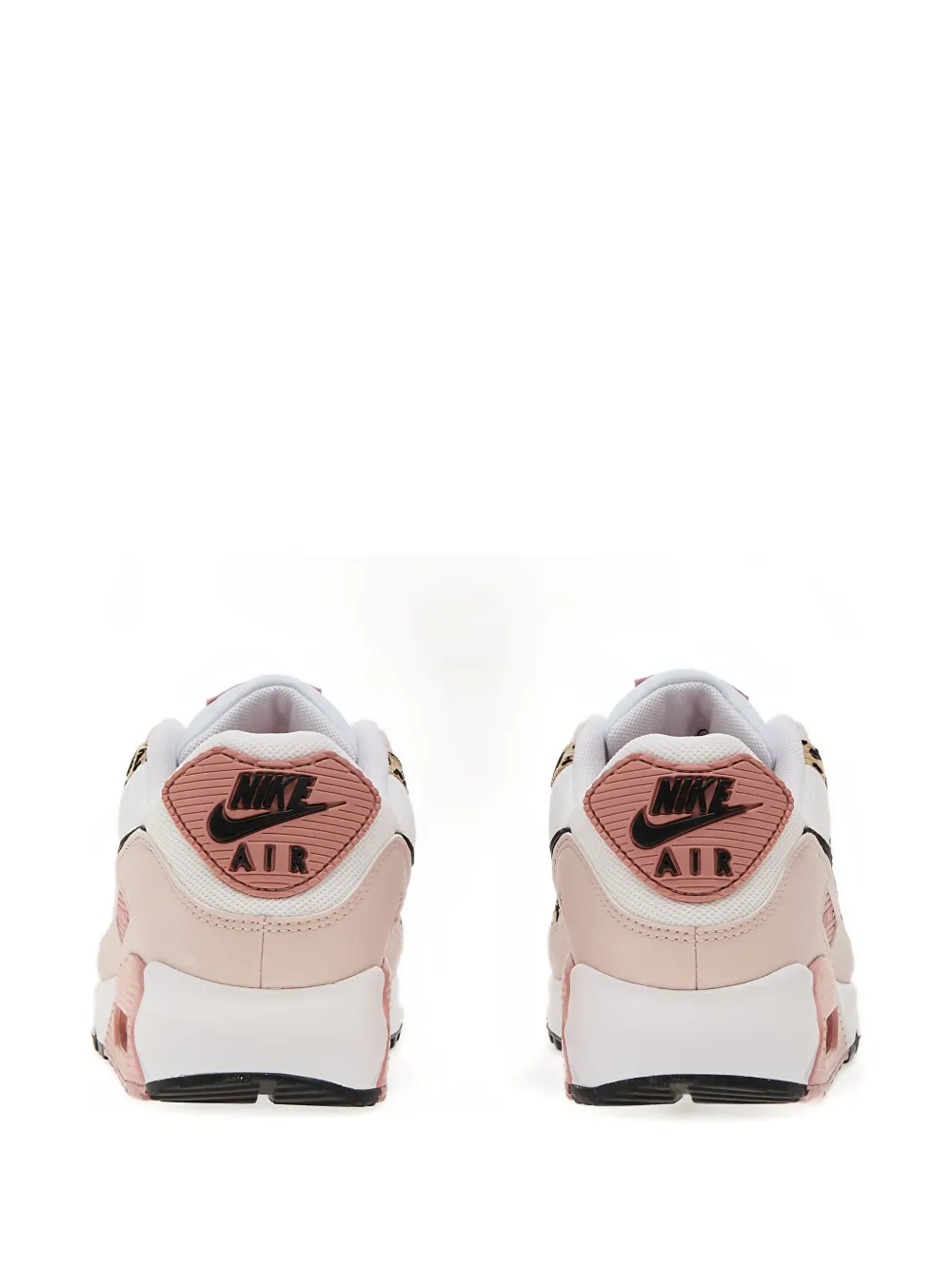 Nike Air Max 90 Leopard Print Trainers In White