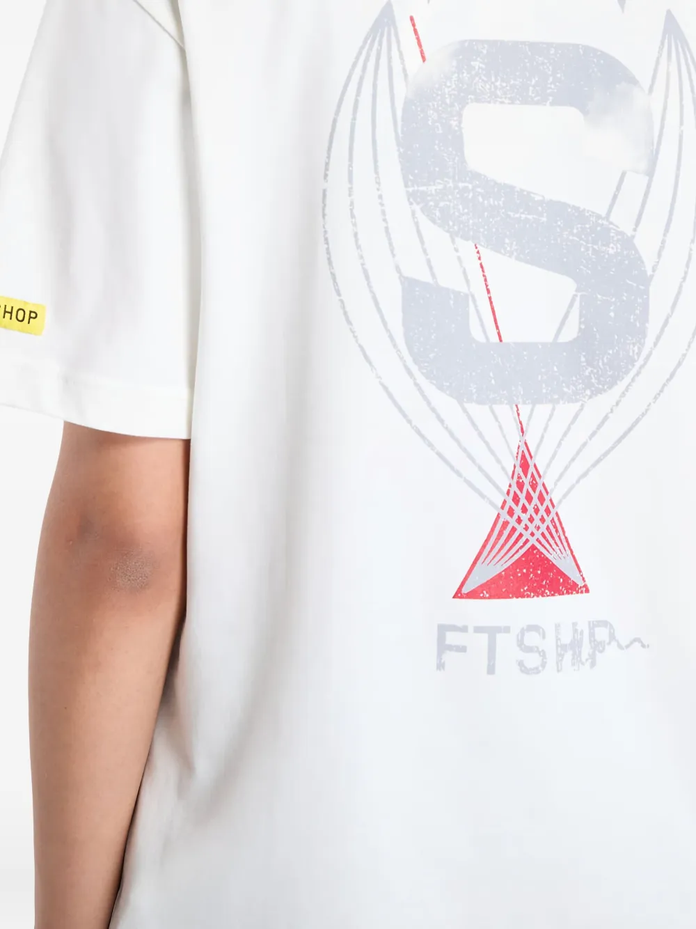 Adidas Originals X Footshop X Sparta Crest T-shirt In White