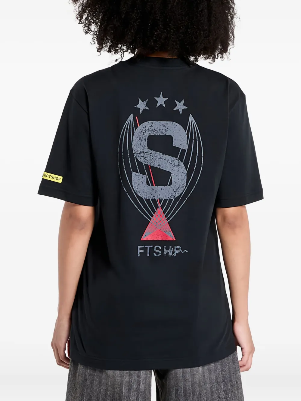 adidas Crest Sparta T-Shirt Zwart