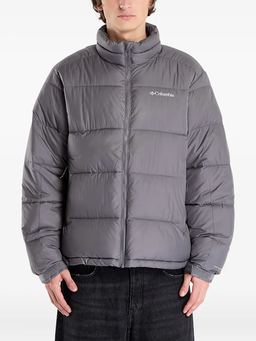 Columbia Pike Lake & trade; II side zip pockets padded jacket - グレー Columbia Pike Lake & trade; II side zip pockets padded jacket - グレー