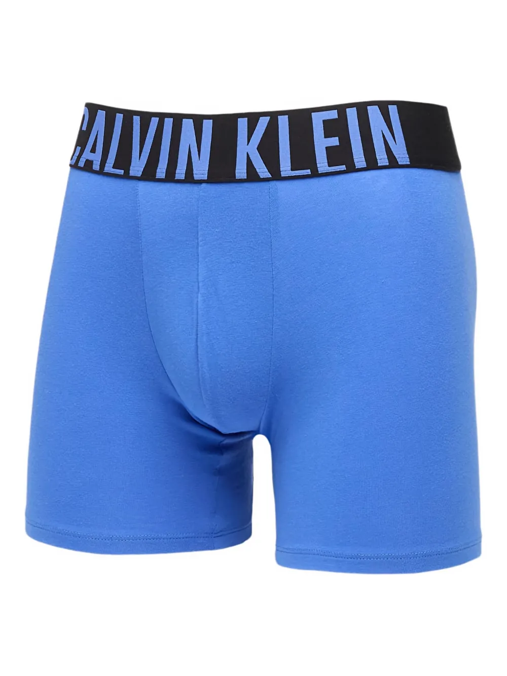 Calvin Klein Logo-waistband Boxer Briefs (pack Of Three) In Gray